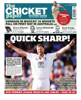 Cover of The Cricket Paper