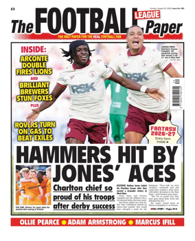 Cover of The Football League Paper