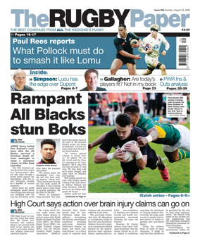 Cover of The Rugby Paper