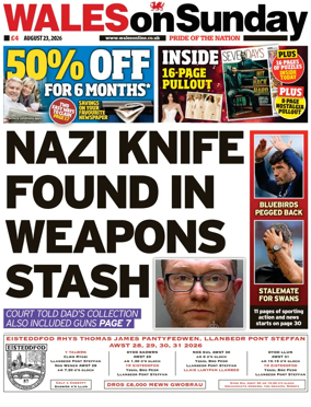 Cover of Wales On Sunday