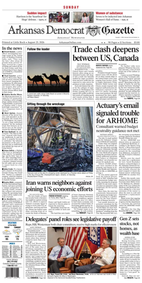 Cover of Arkansas Democrat-Gazette