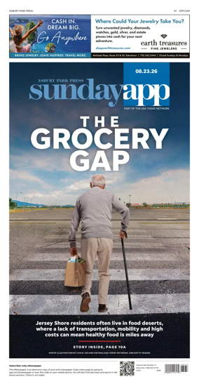 Cover of Asbury Park Press