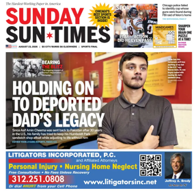 Cover of Chicago Sun-Times (Sunday)
