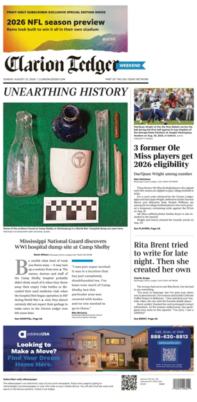 Cover of Clarion Ledger