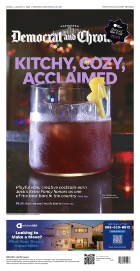 Cover of Democrat and Chronicle