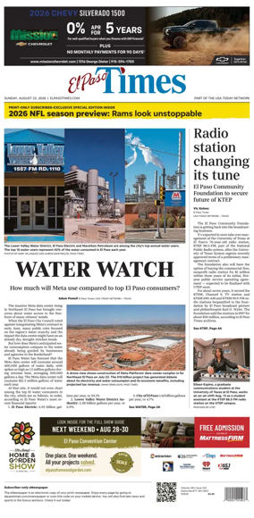 Cover of El Paso Times
