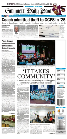 Cover of Gwinnett Daily Post
