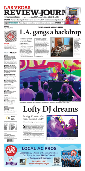 Cover of Las Vegas Review-Journal (Sunday)