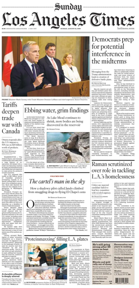 Cover of Los Angeles Times (Sunday)