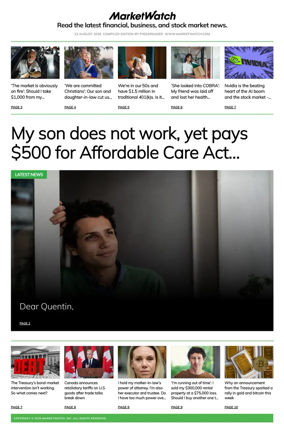 Cover of Market Watch
