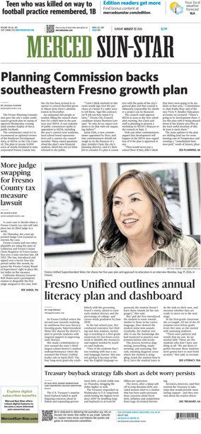 Cover of Merced Sun-Star (Weekend)