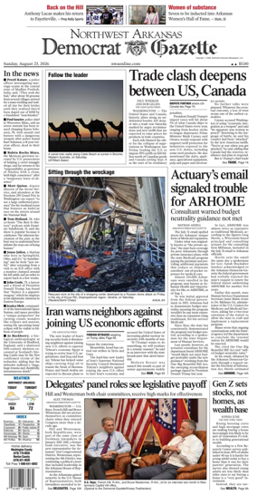 Cover of Northwest Arkansas Democrat-Gazette