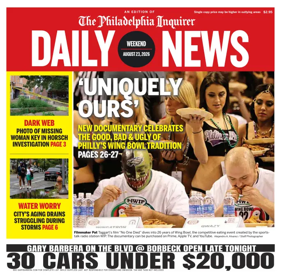 Cover of Philadelphia Daily News
