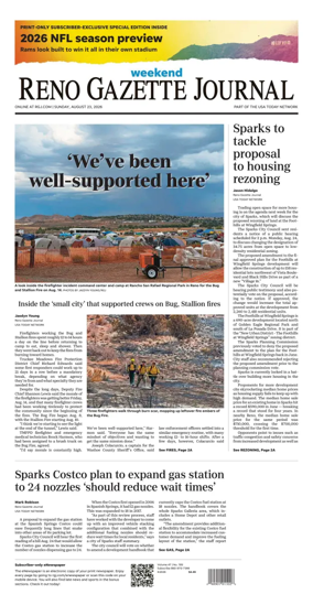Cover of Reno Gazette Journal