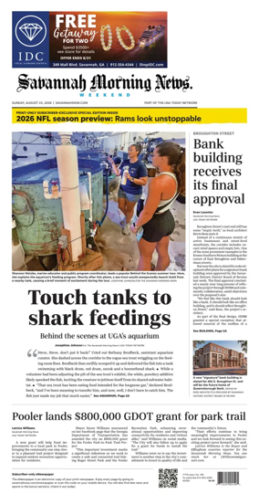 Cover of Savannah Morning News