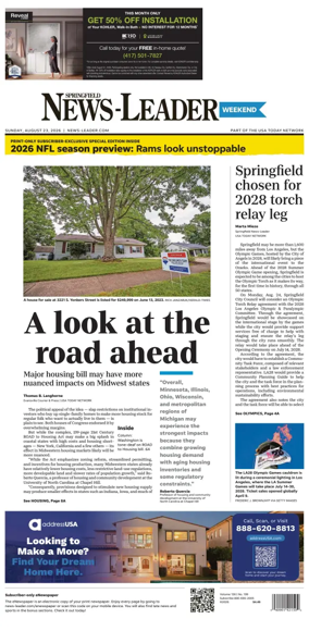 Cover of Springfield News-Leader