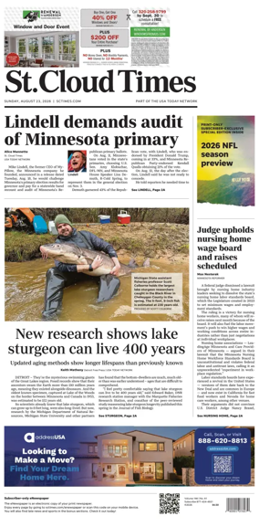 Cover of St. Cloud Times