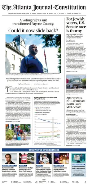 Cover of The Atlanta Journal-Constitution