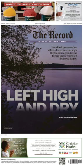 Cover of The Bergen Record