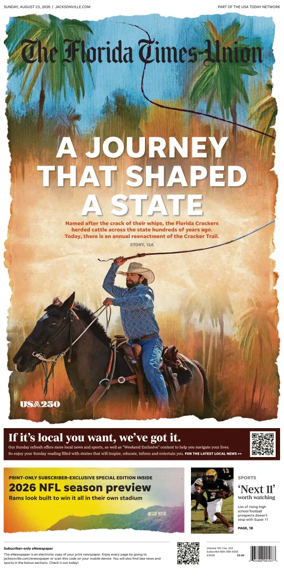 Cover of The Florida Times-Union