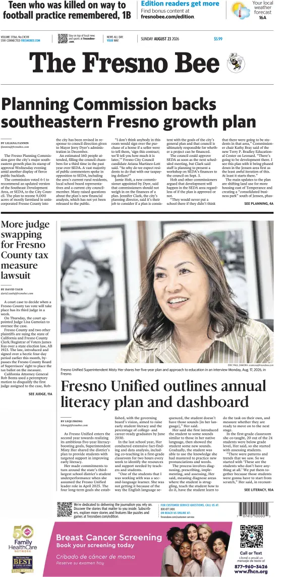 Cover of The Fresno Bee (Sunday)
