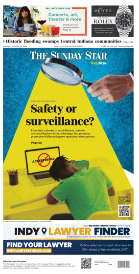 Cover of The Indianapolis Star