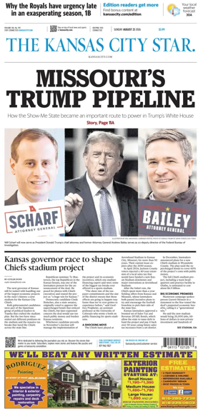 Cover of The Kansas City Star (Sunday)