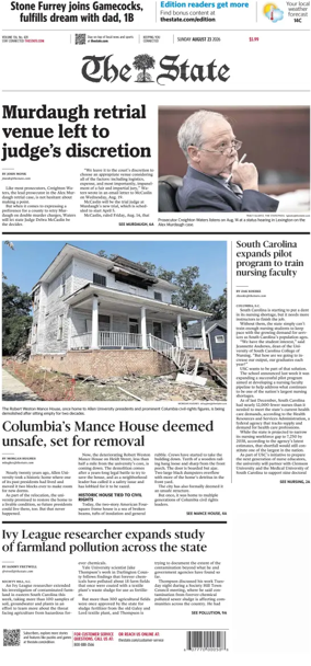 Cover of The State (Sunday)