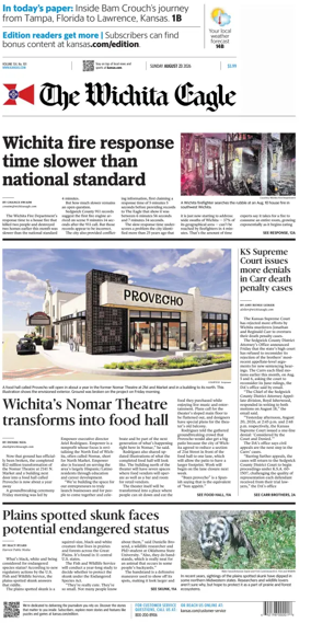 Cover of The Wichita Eagle (Sunday)