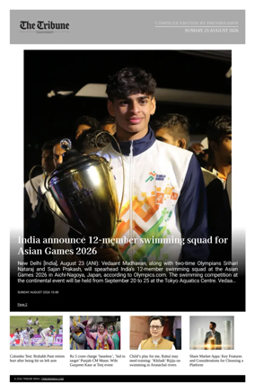 Cover of Tribune India - Compiled Edition