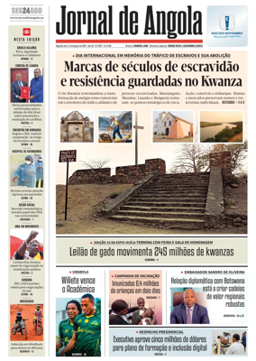 Cover of Jornal de Angola