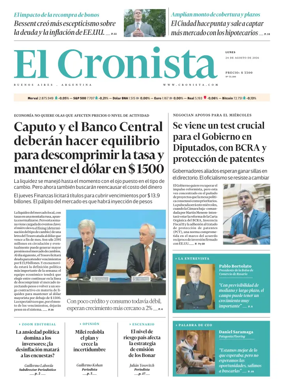 Cover of El Cronista