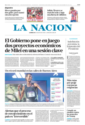 Cover of La Nacion