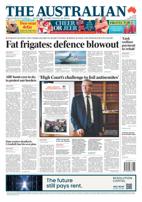 Cover of The Australian