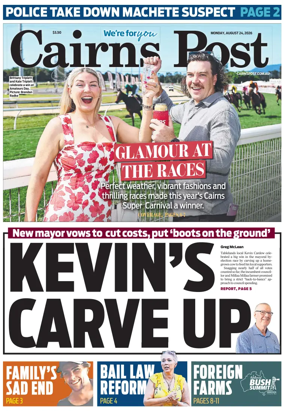 Cover of The Cairns Post