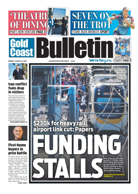 Cover of The Gold Coast Bulletin
