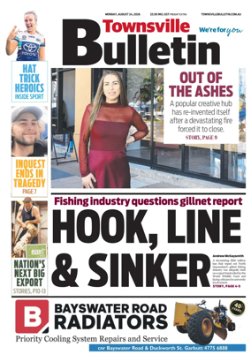 Cover of Townsville Bulletin