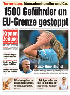 Cover of Kronen Zeitung