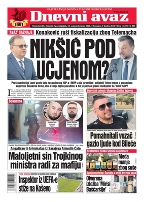 Cover of Dnevni avaz