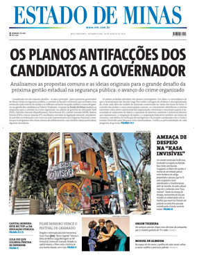 Cover of Estado de Minas (Brazil)