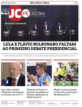Cover of Jornal do Commercio