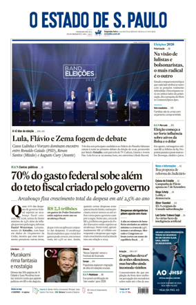 Cover of O Estado de S. Paulo