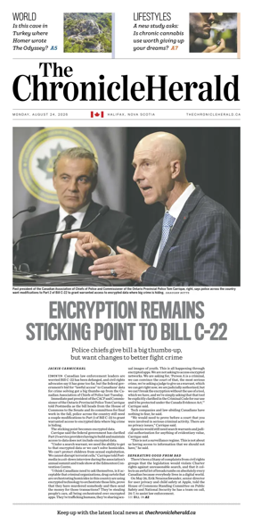 Cover of The Chronicle Herald (Metro)