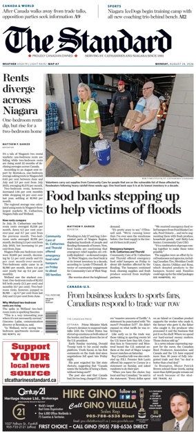 Cover of The Standard (St. Catharines)