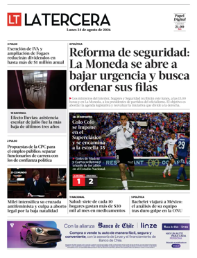 Cover of La Tercera