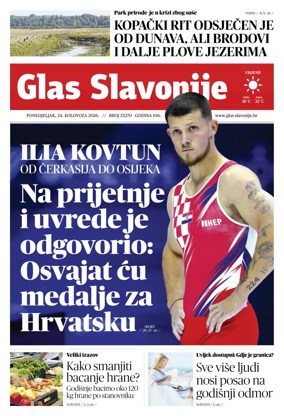 Cover of Glas Slavonije