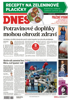 Cover of Dnes Prague Edition
