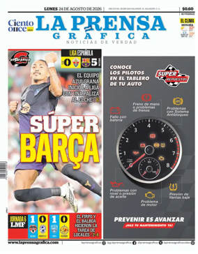 Cover of La Prensa Grafica