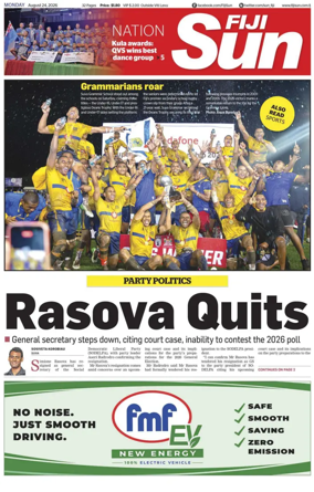 Cover of Fiji Sun