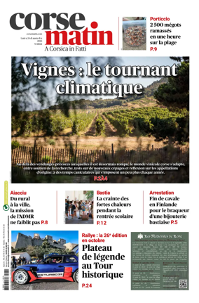 Cover of Corse Matin